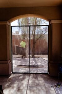 Security screen installation by the Paramount team in Phoenix