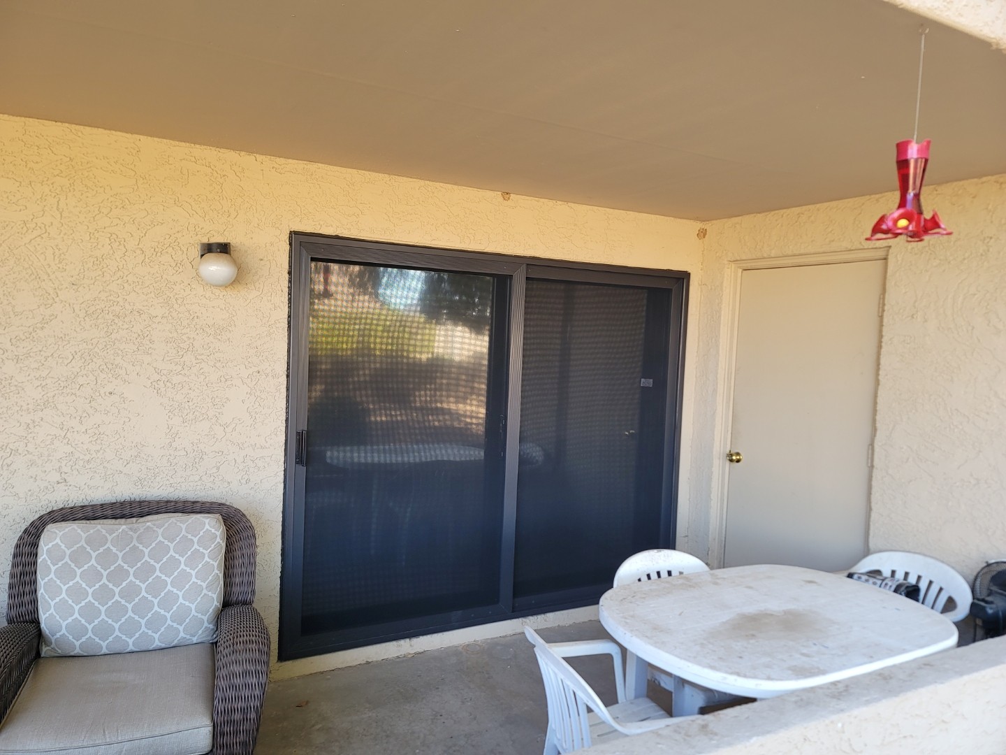 Bronze Patio Door